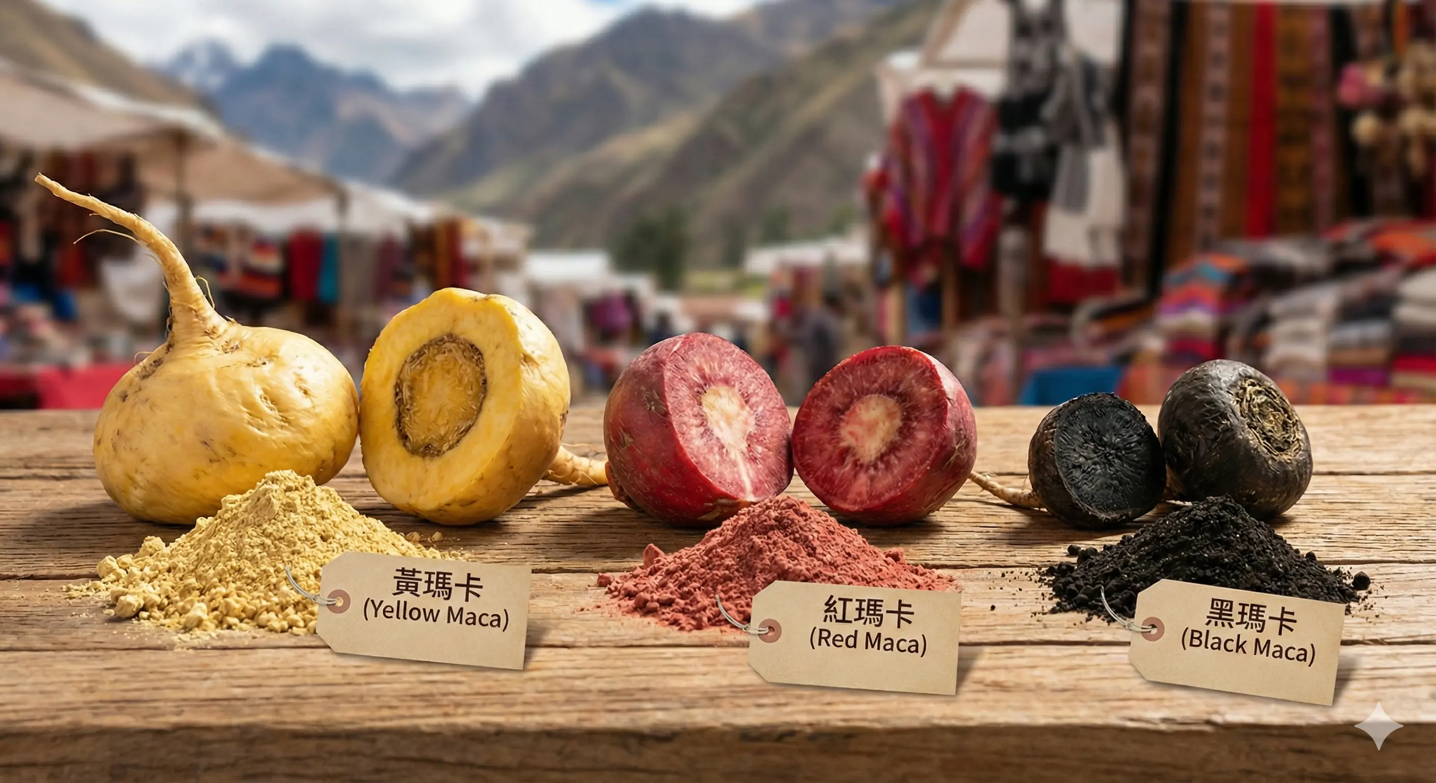 馬卡(Maca)功效大解密！黑紅黃瑪卡怎麼選？專家解析用法用量